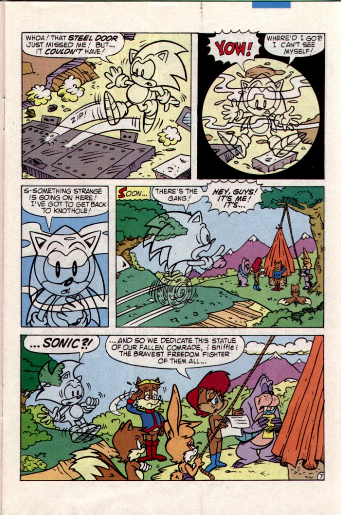 Sonic - Archie Adventure Series March 1995 Page 7